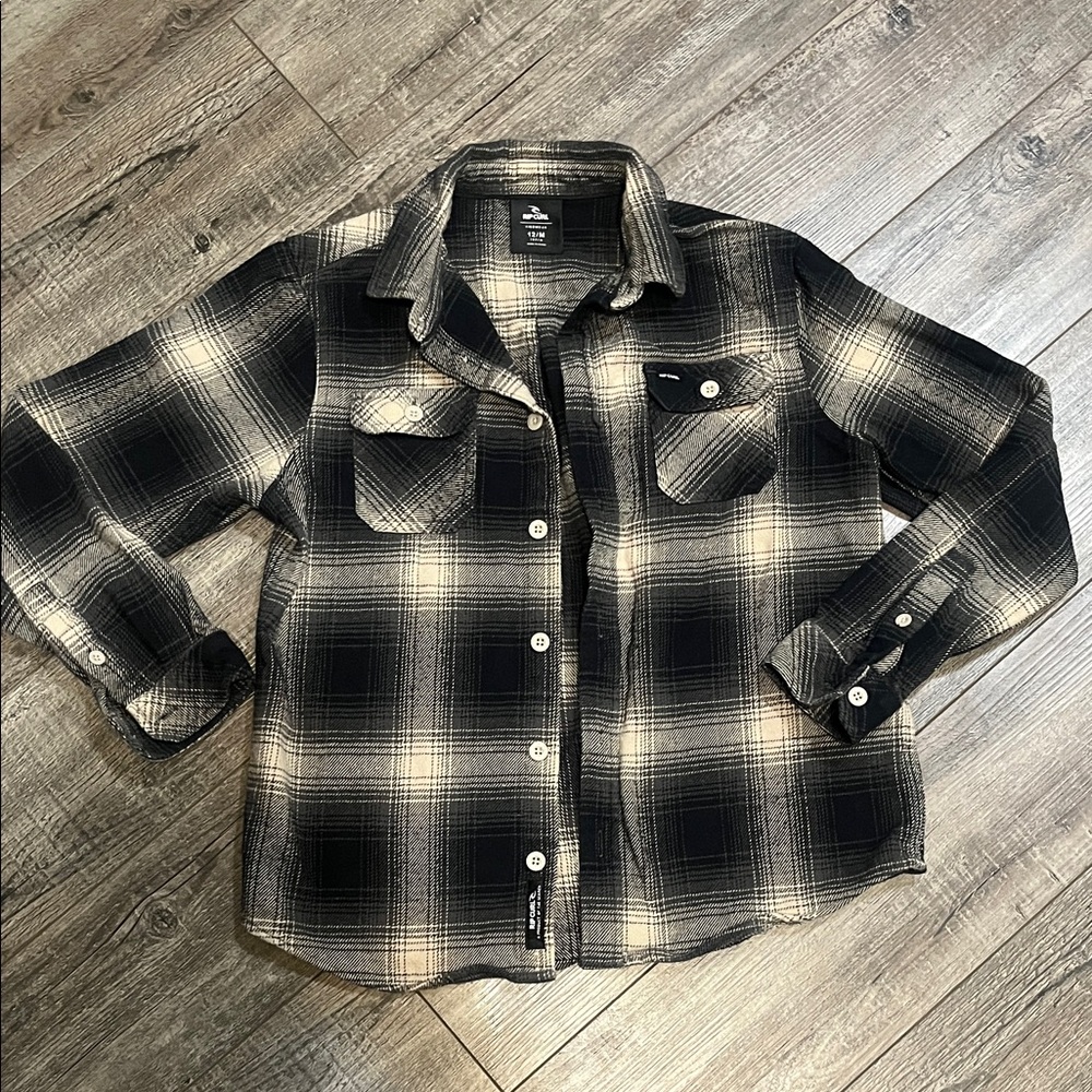 Rip curl flannel button up